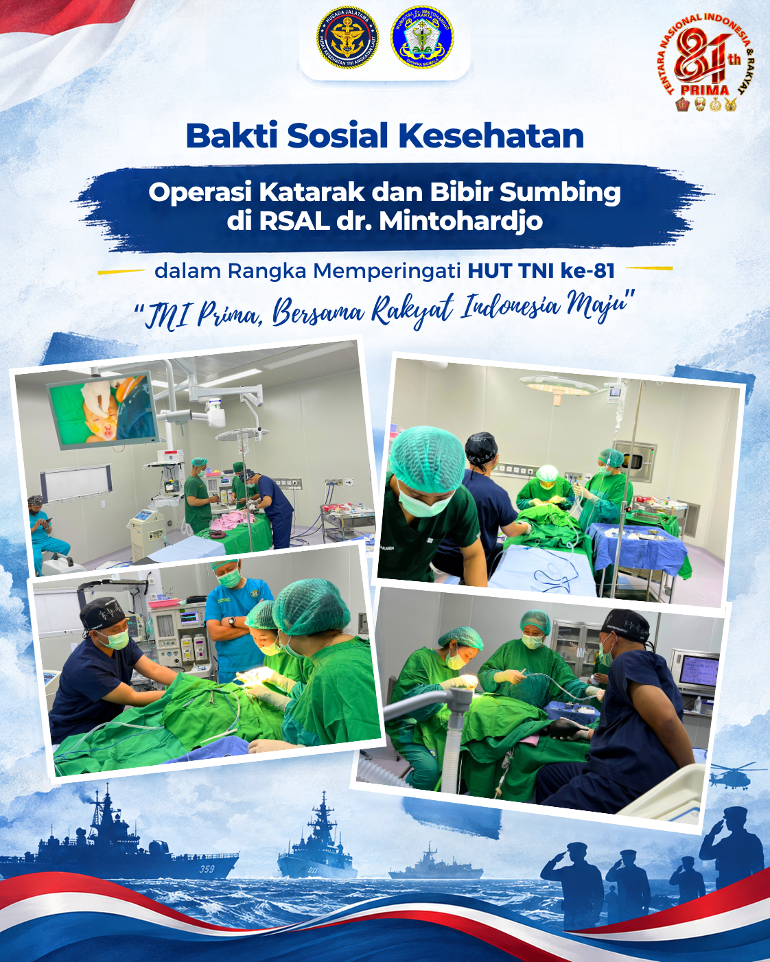 BAKTI SOSIAL KESEHATAN DALAM RANGKA HUT TNI KE-81 - 2