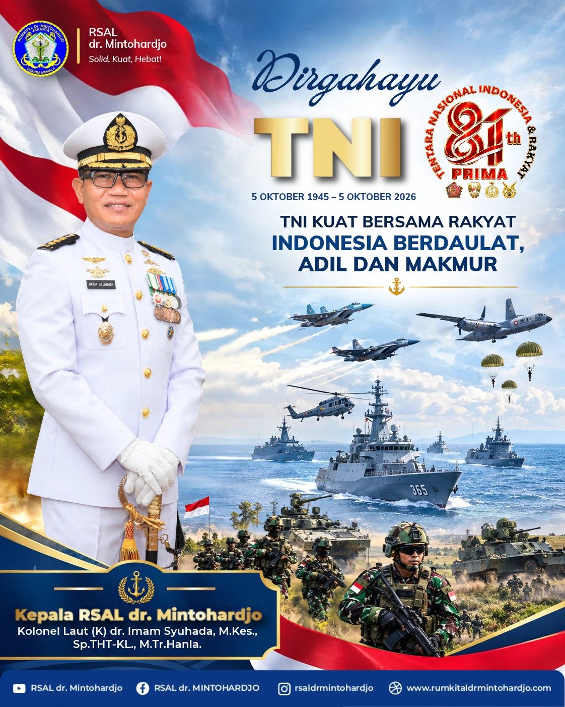 DIRGAHAYU TNI KE 81 🇮🇩
