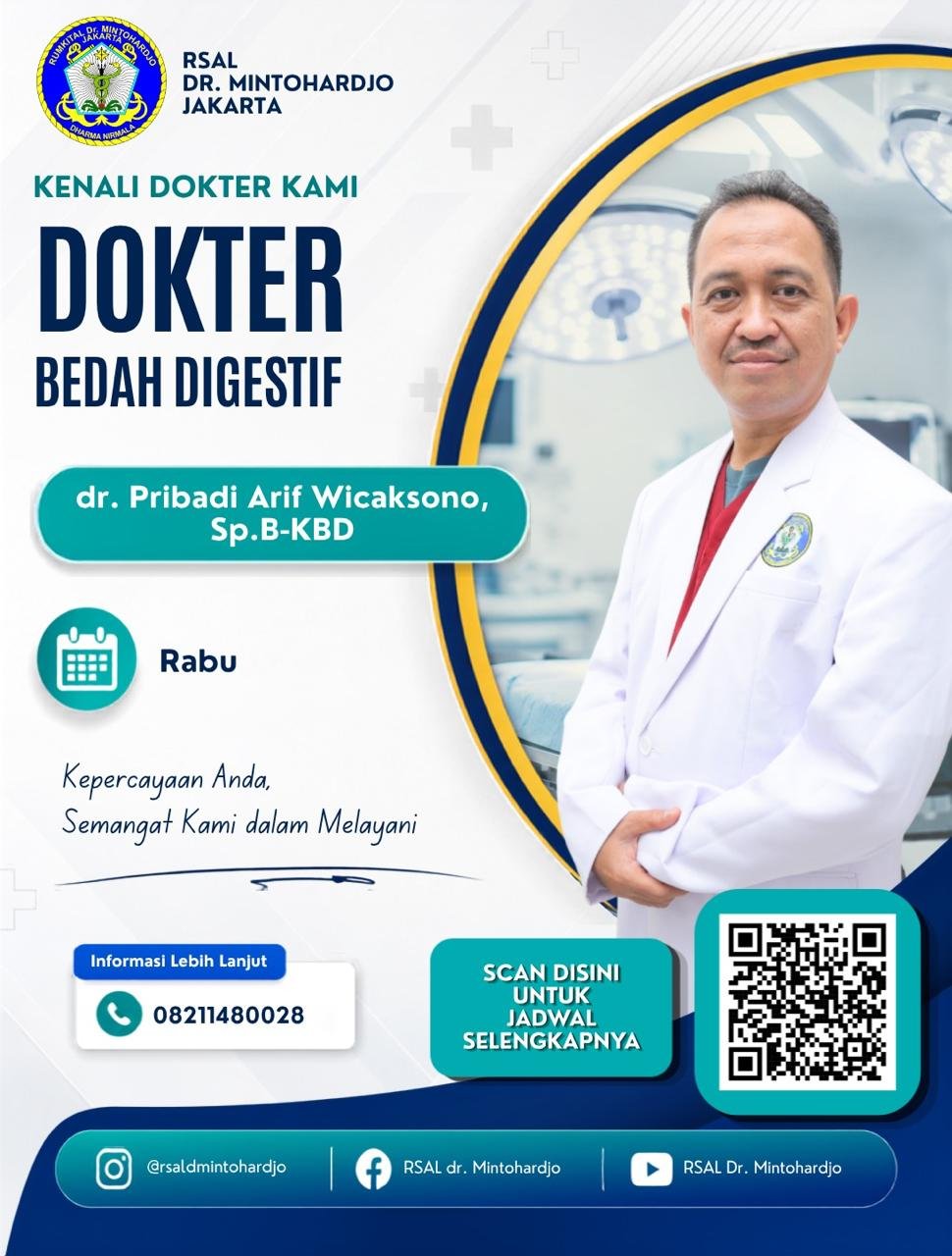 dr. Pribadi Arief W, Sp.B-KBD