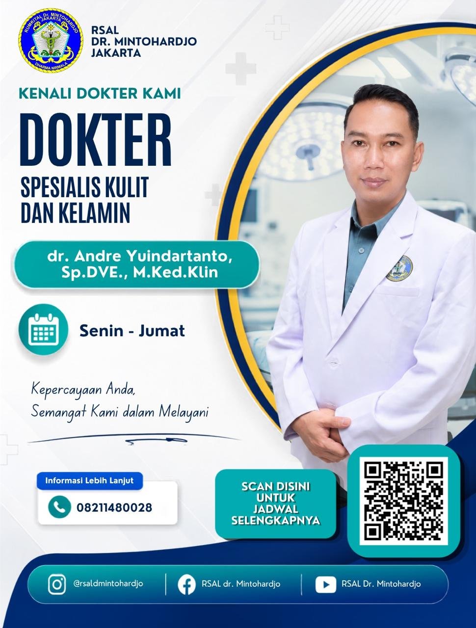 dr. Andre Yuindartanto, Sp.D.V.E,M.Ked.Klin