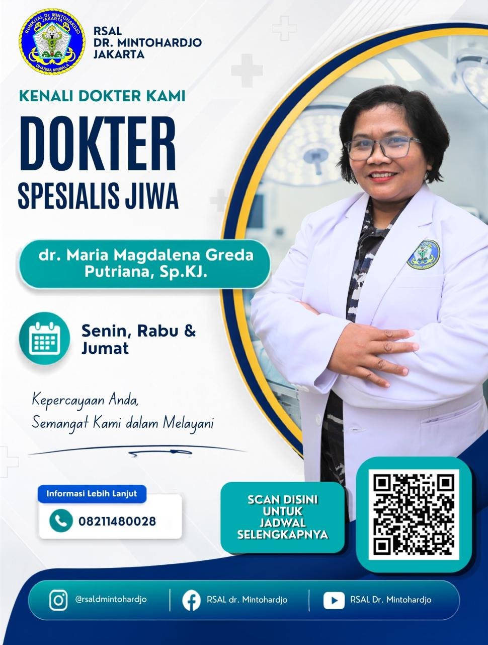 dr. Maria Magdalena Greda P, Sp.KJ