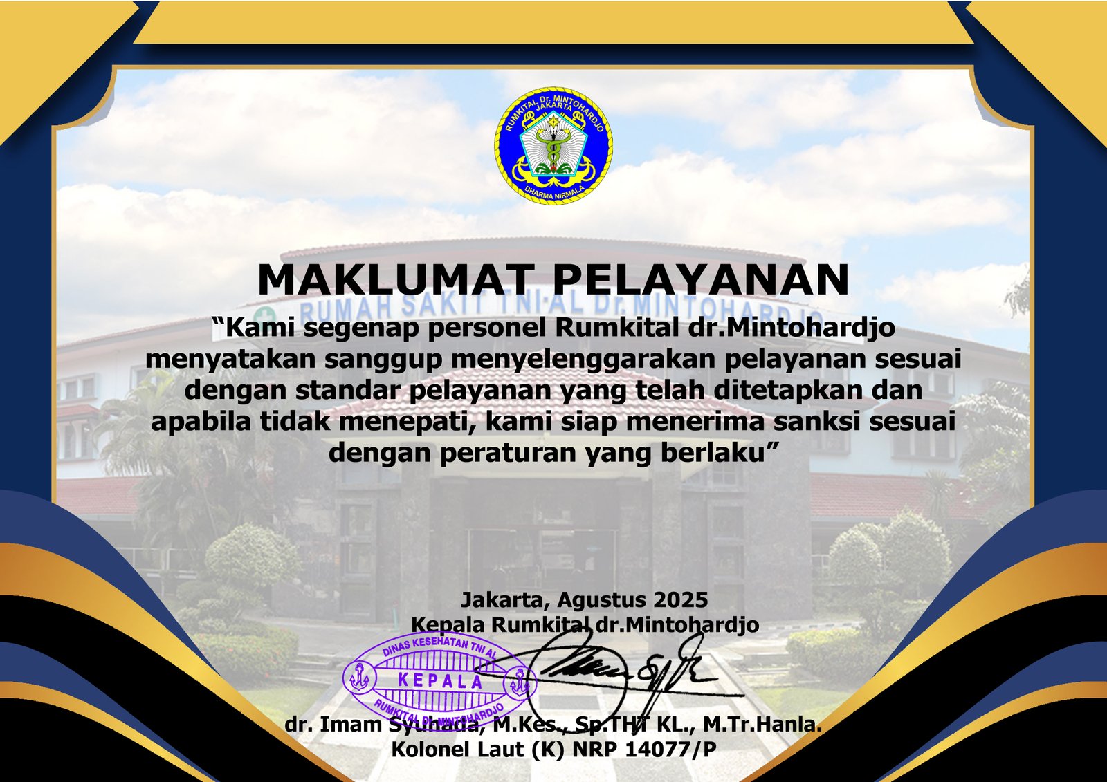 Maklumat Pelayanan