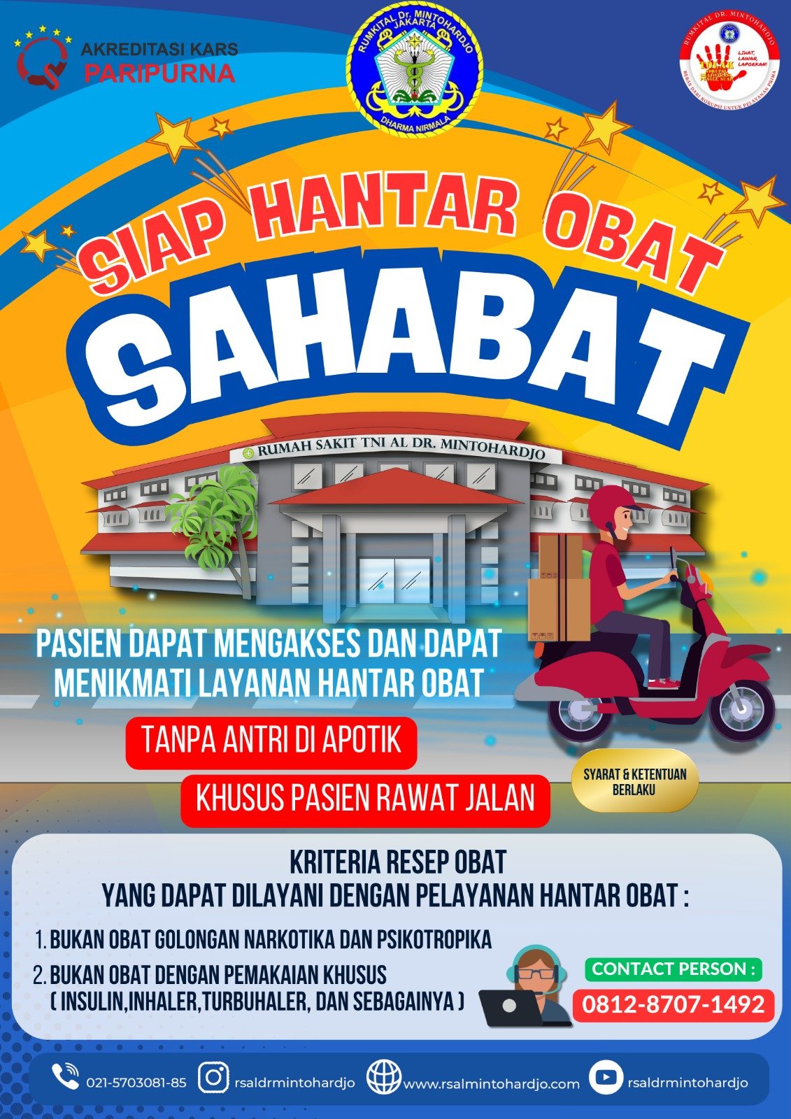 SIAP HANTAR OBAT SAHABAT