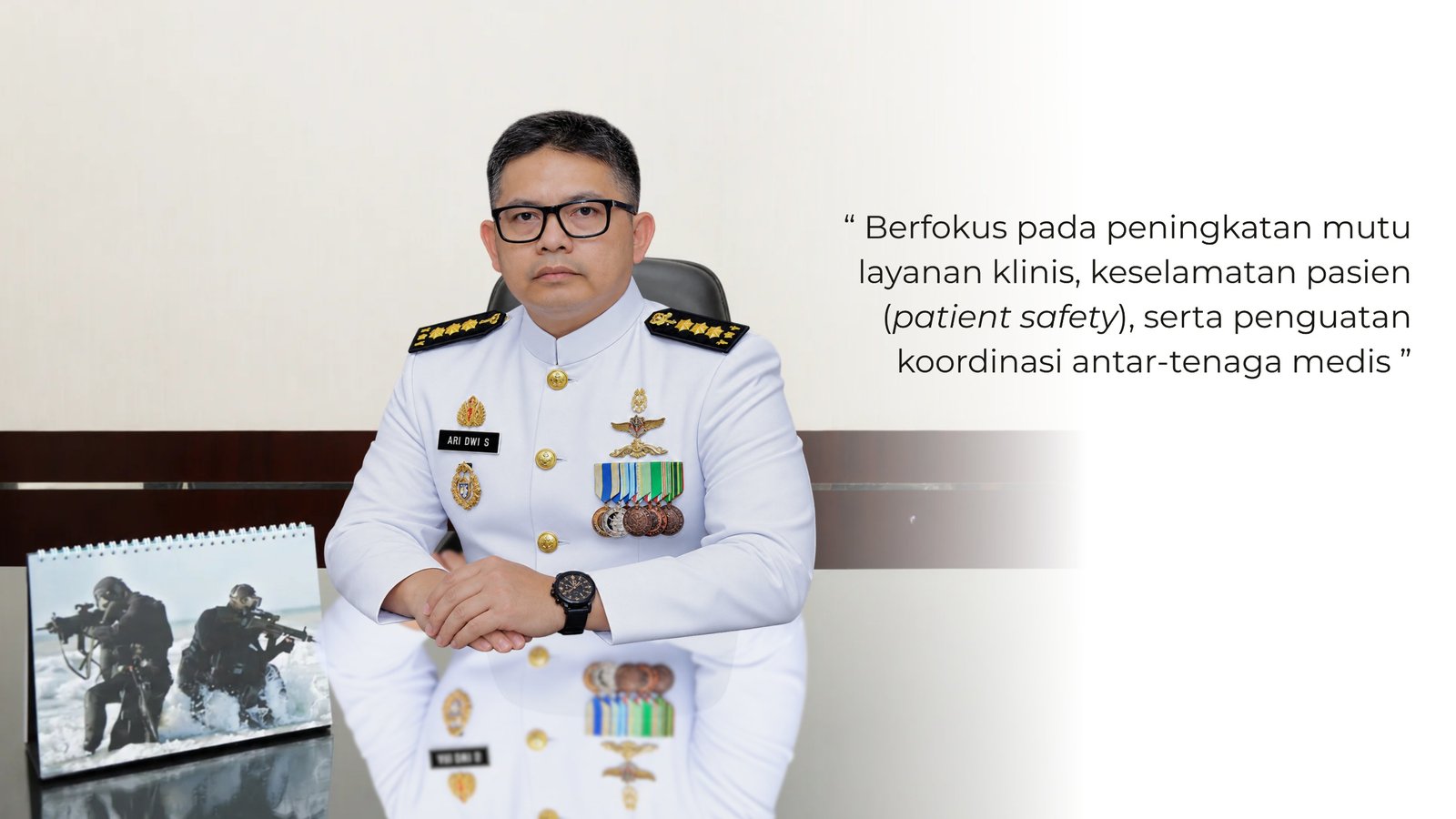 Kolonel Laut (K) dr. I Made Ari Dwi Saputra, Sp.OT(K)